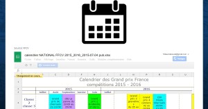 Calendrier des Grands Prix Nationaux