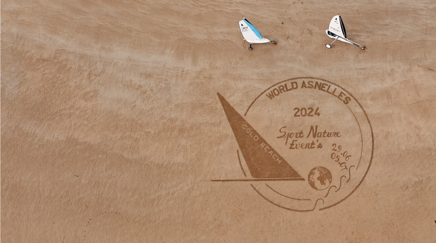 Affiche Championnat du monde Asnelles 2024