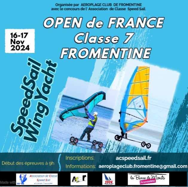 OPEN de FRANCE Classe 7 Fromentine 2024