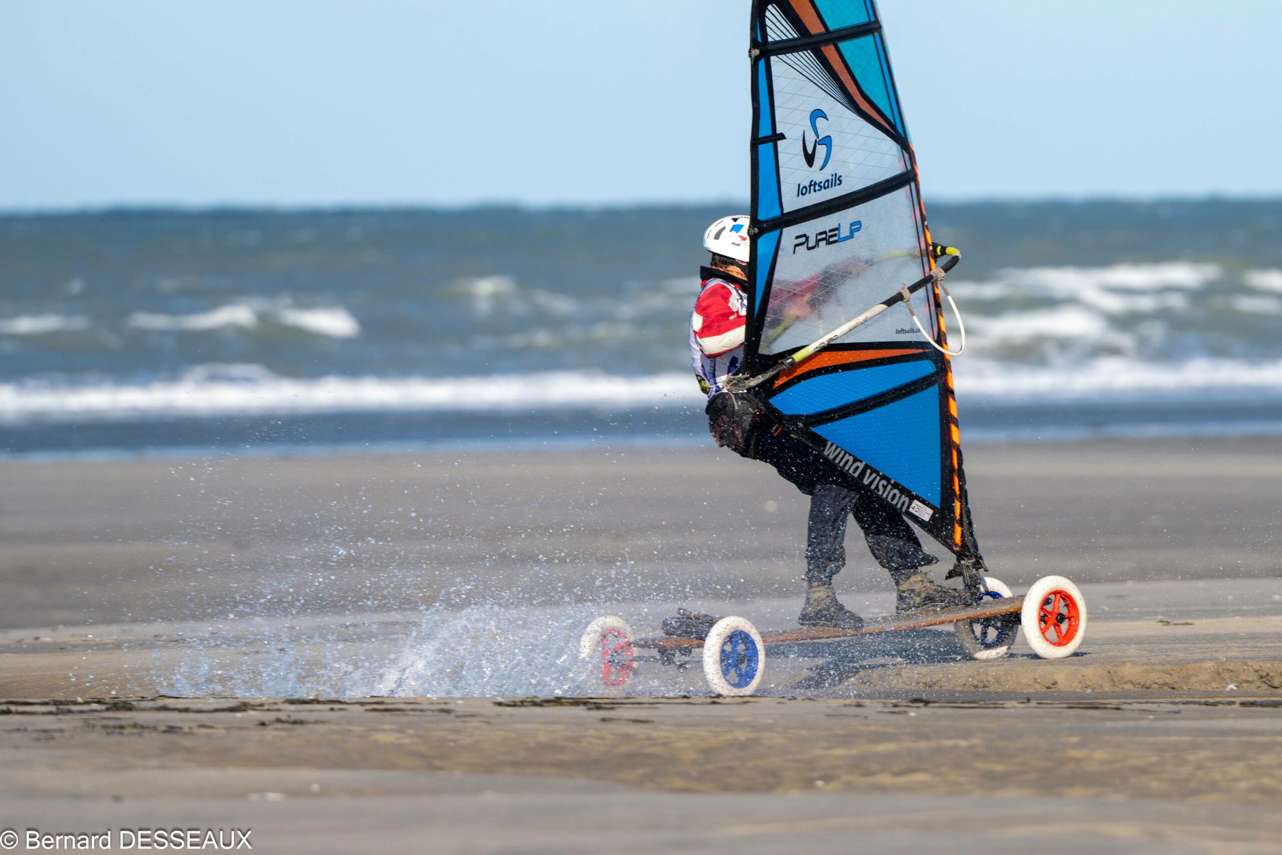 Speedsailer en action