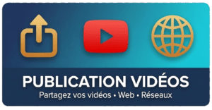 Bouton - publication vidéo